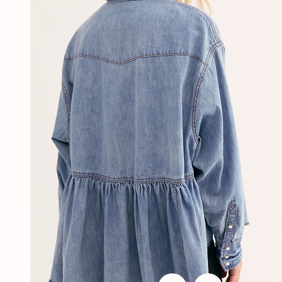 We The Free Tops - We the free denim babydoll top